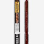 Glenwood Honey Habanero meat stick single pack, front and back shown with visible smoked stick.