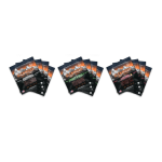 Glenwood Beef Jerky variety pack: Peppered, Sweet & Spicy, and 7 Alarm flavor bags in stacks.