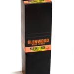 Glenwood Maui Sweet Onion Meat Sticks retail display box, black packaging with orange label.